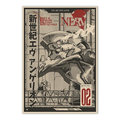 Neon Genesis Evangelion Shinji Canvas Print