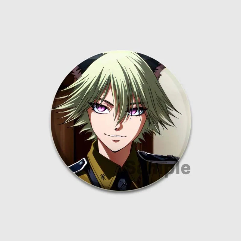 Hellsing Ultimate Tinplate Brooch