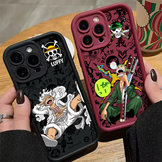 One Piece Luffy Zoro Phone Case