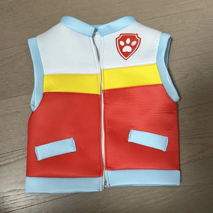 Paw Patrol Chase Costume Inspired Vest Jacket