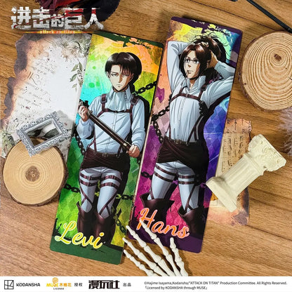 Attack on Titan Eren Jager Rival Ackerman Mikasa Armin Arlert Hanji Zoe China Official Authorization Relax Series Laser Ticket