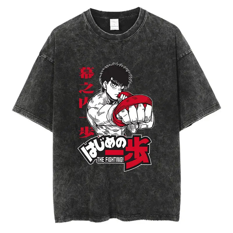 Hajime No Ippo Kamogawa Oversized T-Shirt