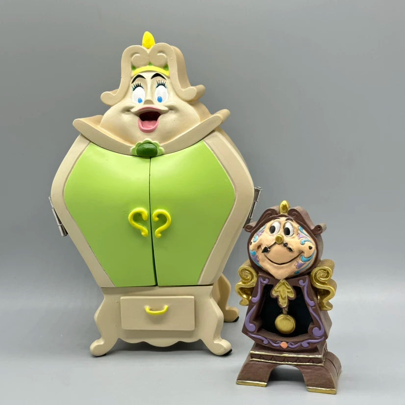 Beauty And The Beast Cogsworth Clock Statue