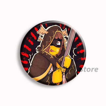 Forsaken Telamon Button Pin
