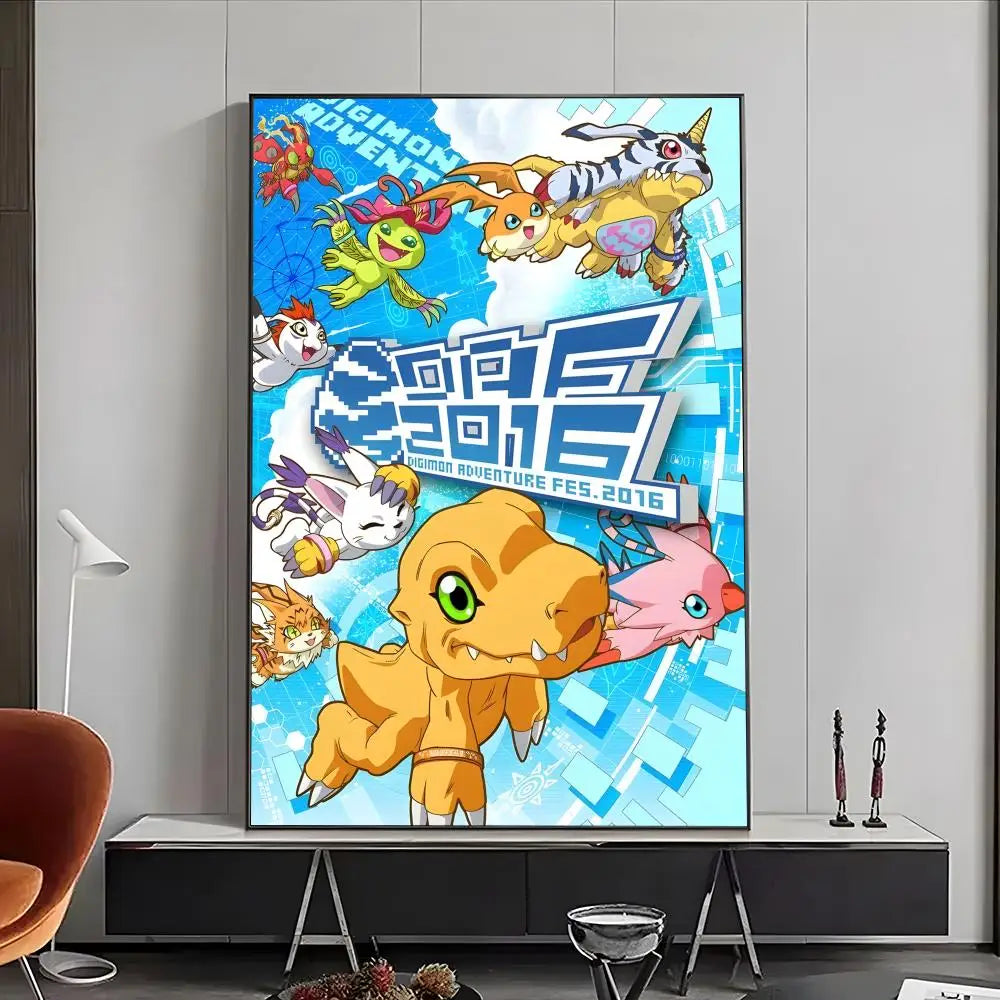 Digimon Poster Wall Art