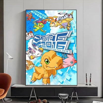 Digimon Poster Wall Art