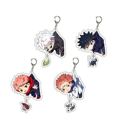 Jujutsu Kaisen Gojo Geto Keychain