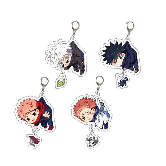 Jujutsu Kaisen Gojo Geto Keychain