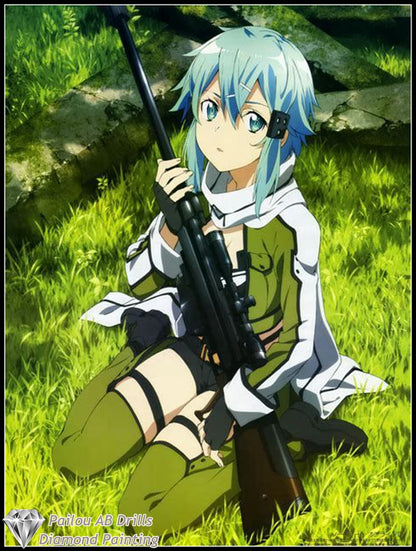 Sword Art Online Asuna Kirito Diamond Painting