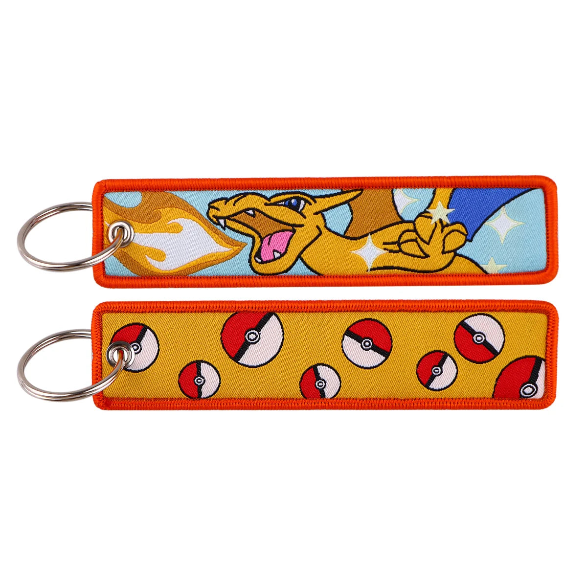 Anime Game Embroidery Keychain