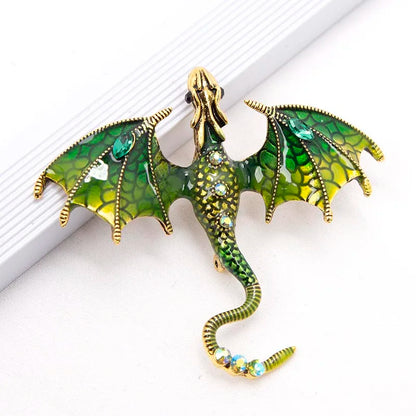 Dragon Colorful Brooch