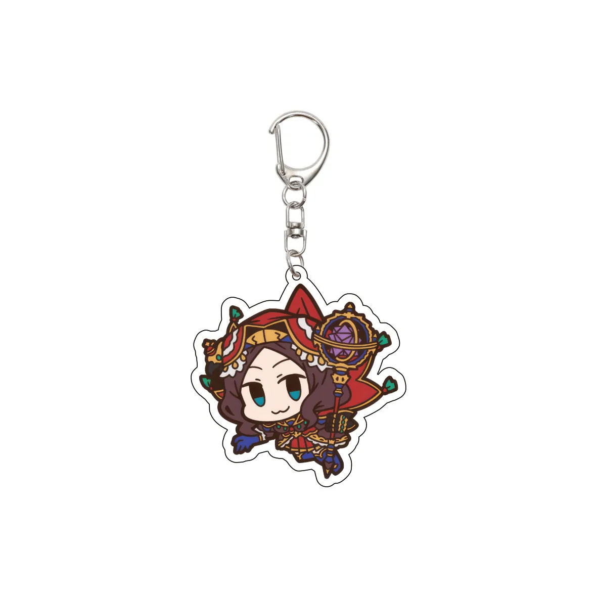 55MM Anime Fate/Grand Order Keychain Fujimaru Ritsuka Mash Kyrielight Astolfo Key Chain Acrylic Model Plate Christmas Gifts