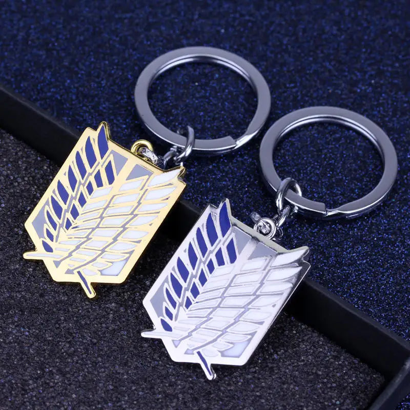 Anime Attack ON Titan Pendant Decoration Keychain for Women Men Cosplay Jewelry Accessories Gift
