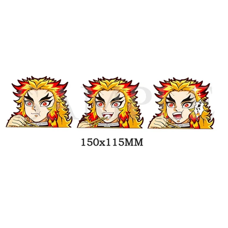 Demon Slayer Kyoujurou 3D Lenticular Sticker