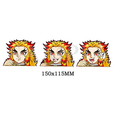 Demon Slayer Kyoujurou 3D Lenticular Sticker
