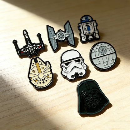 Star Wars Character Brooch Set