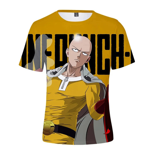 One Punch Man Saitama Oversized Tee