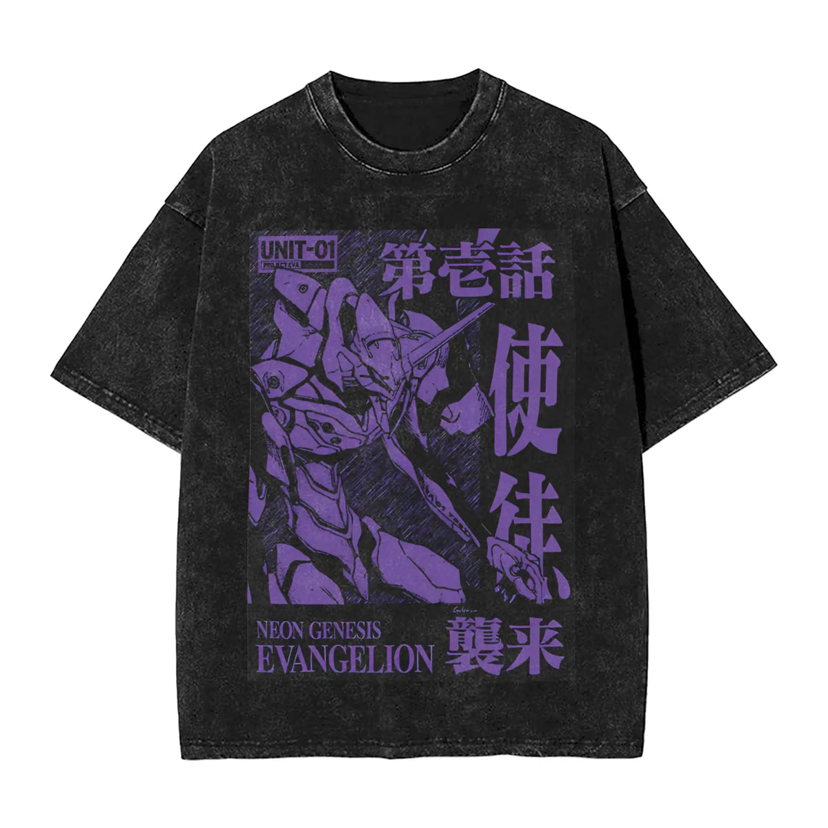 Neon Genesis Evangelion EVA Unit-01 Oversized T-Shirt