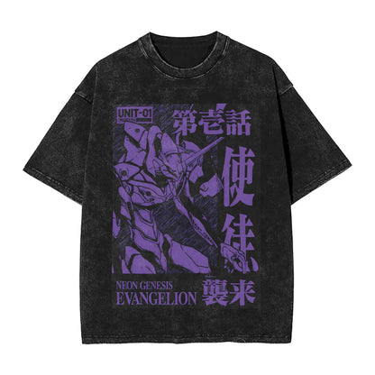 Neon Genesis Evangelion EVA Unit-01 Oversized T-Shirt