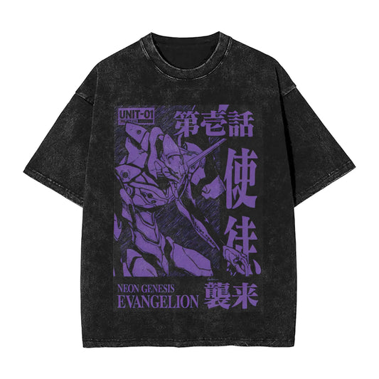 Neon Genesis Evangelion EVA Unit-01 Oversized T-Shirt