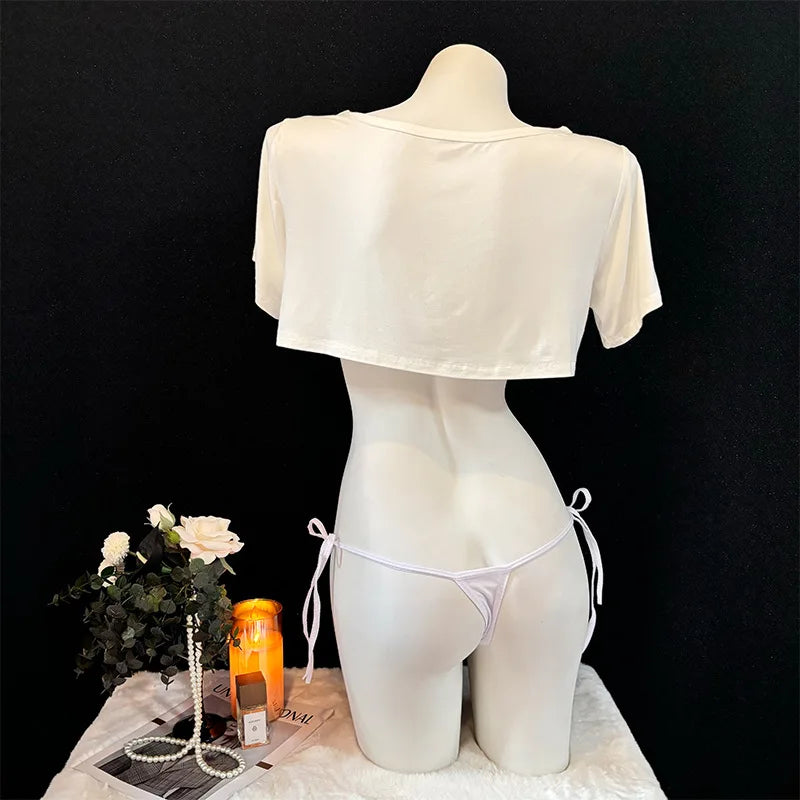 Kinako Osakana Crop Top