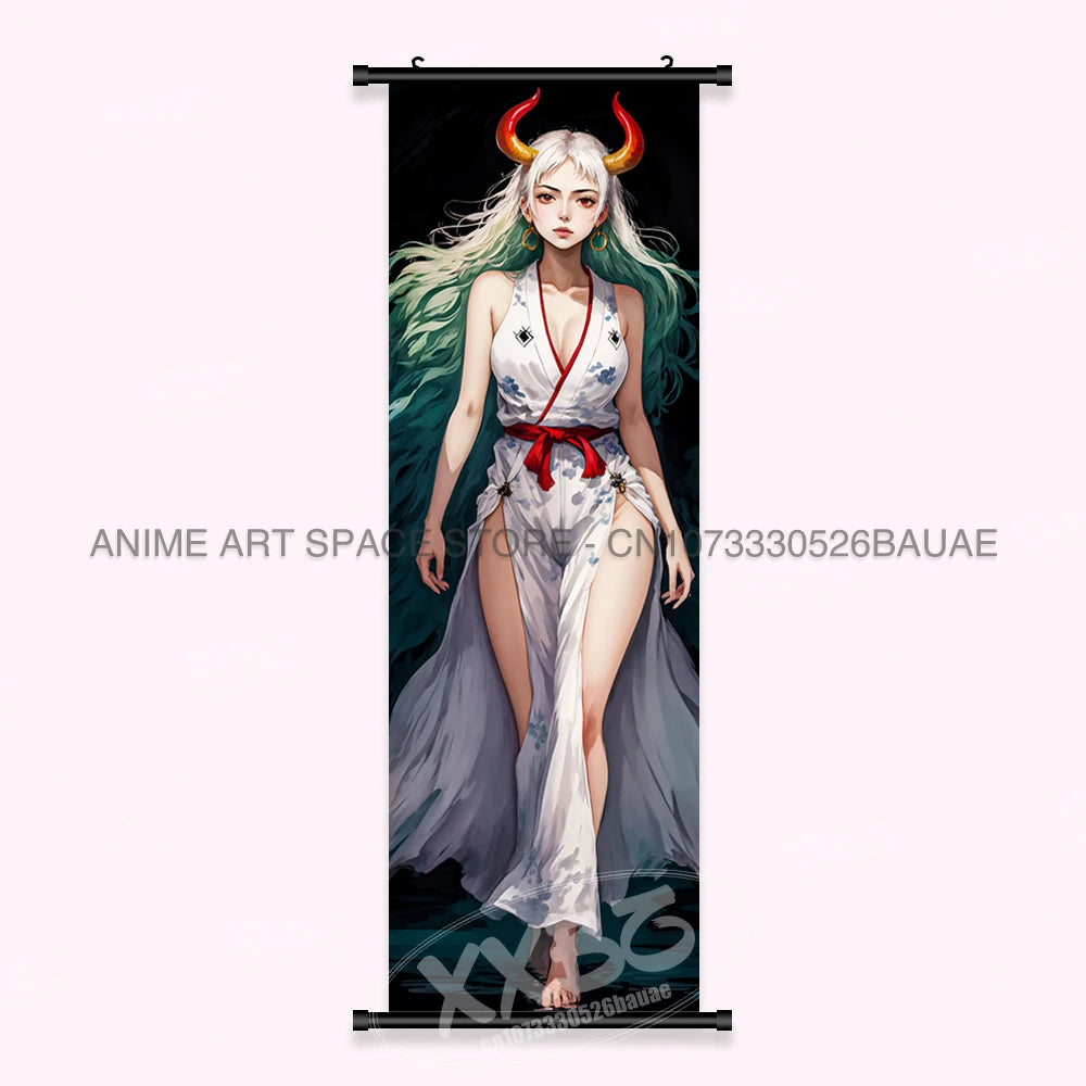 One Piece Yamato Canvas Poster