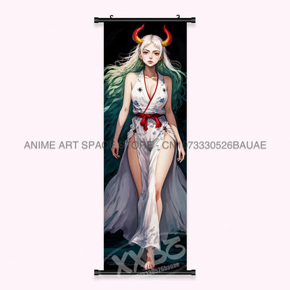 One Piece Yamato Canvas Poster