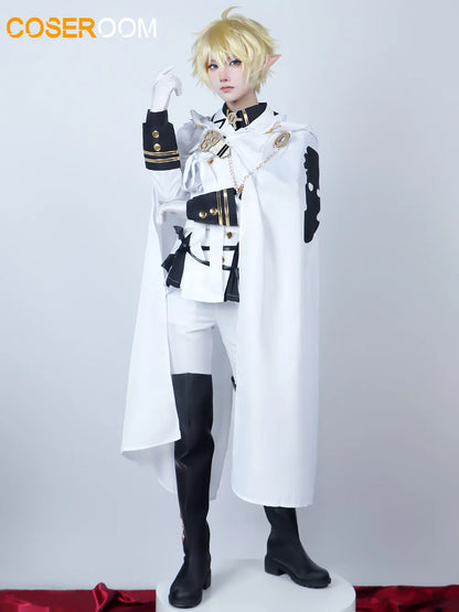 Seraph Of The End Hyakuya Mikaela Cosplay Costume