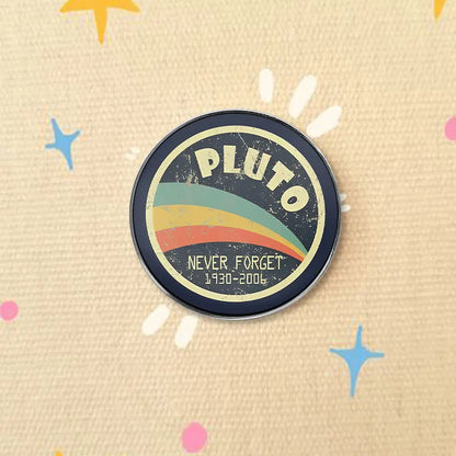 Pluto Planet Lapel Pin