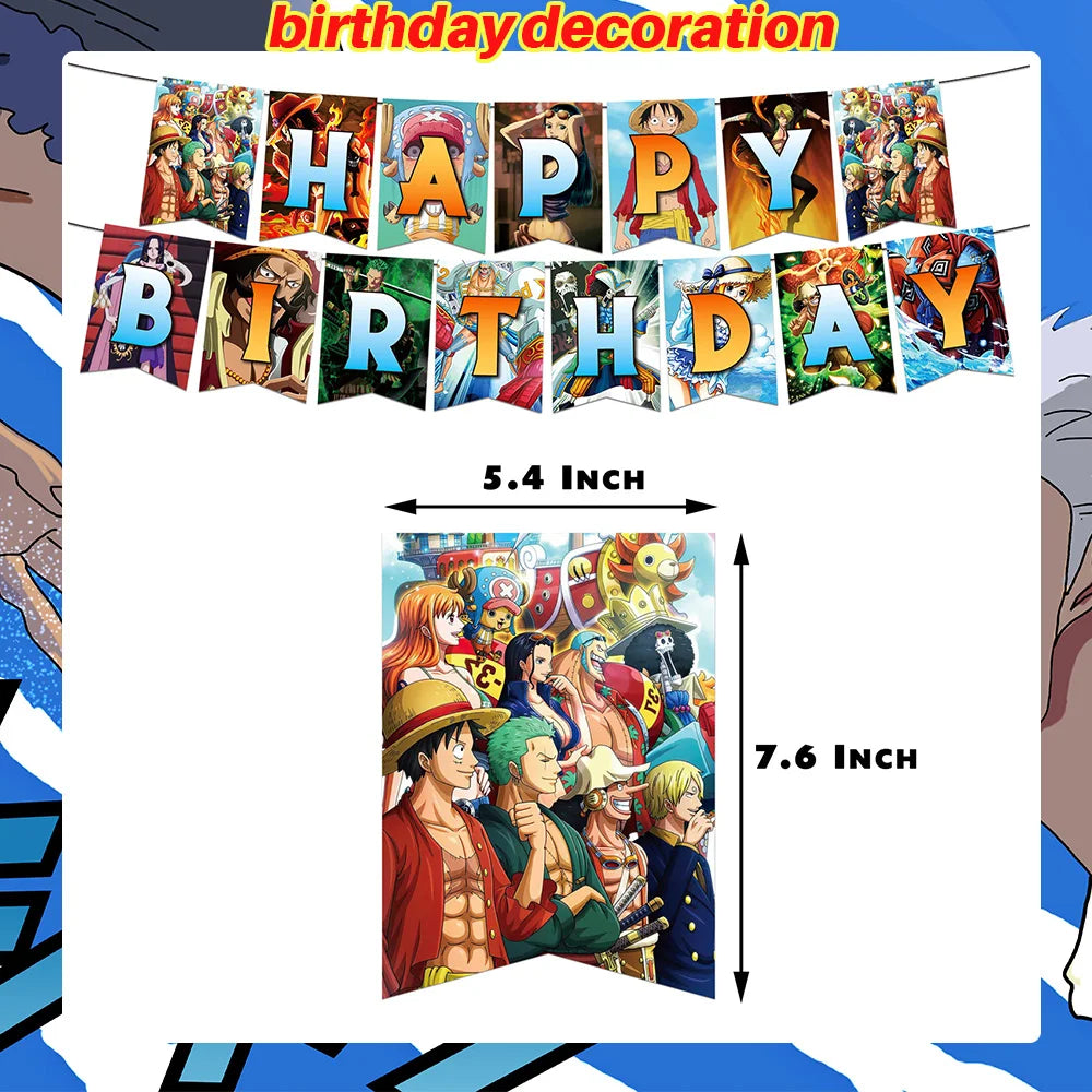 One Piece Luffy Party Kit