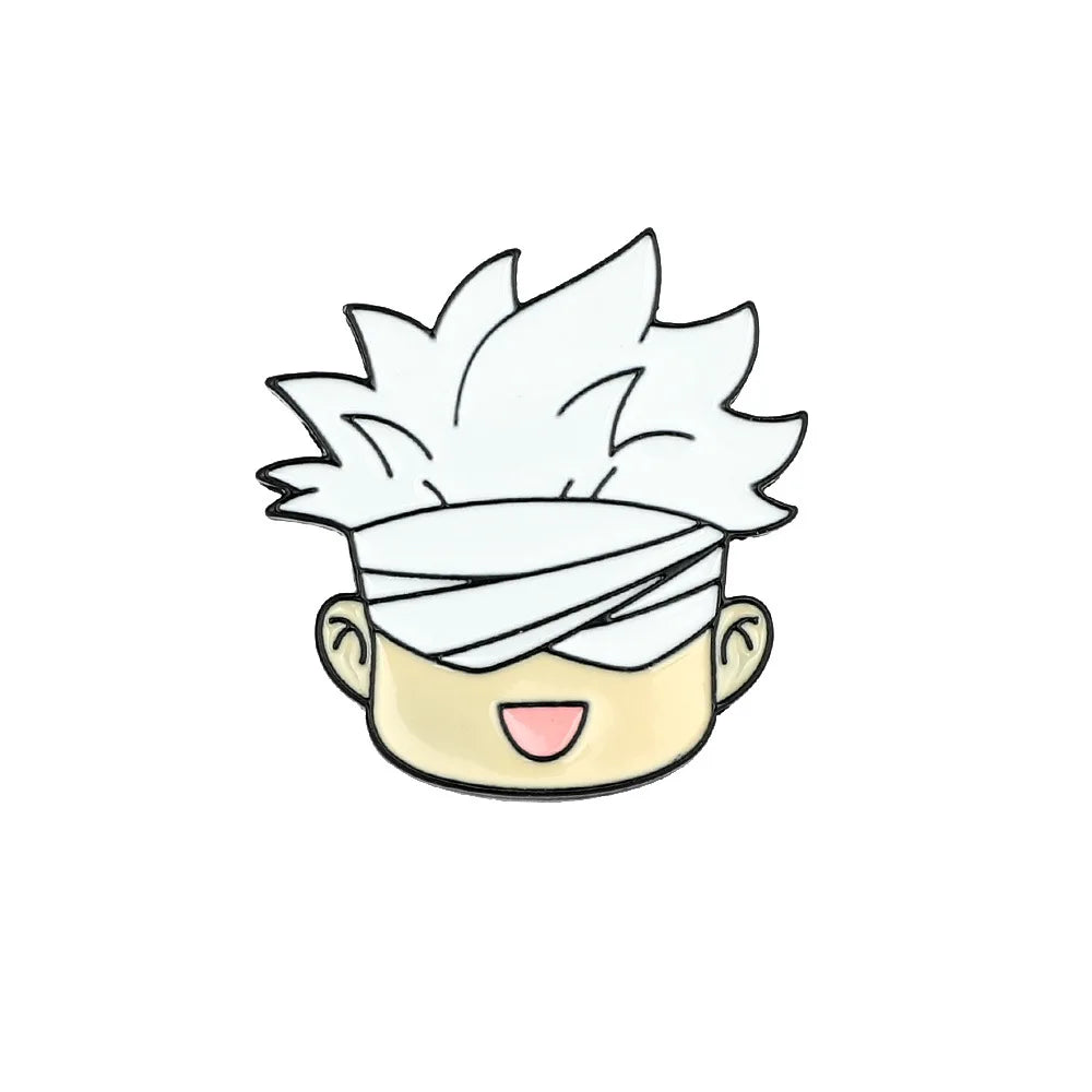 Anime Enamel Character Brooch