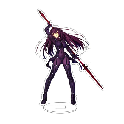 16CM Anime Fate stay night Cosplay Acrylic Stand Ornaments