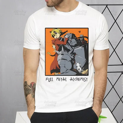 Fullmetal Alchemist Alphonse Elric T-Shirt – Harajuku Short Sleeve