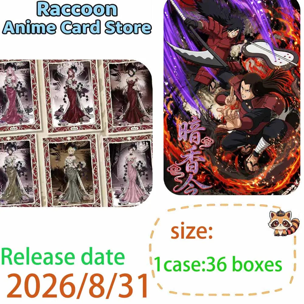 Game Collectible Cards｜Fuyun Cultural Creation Naruto · Dark Fragrance Order Card Series Pre‑sale