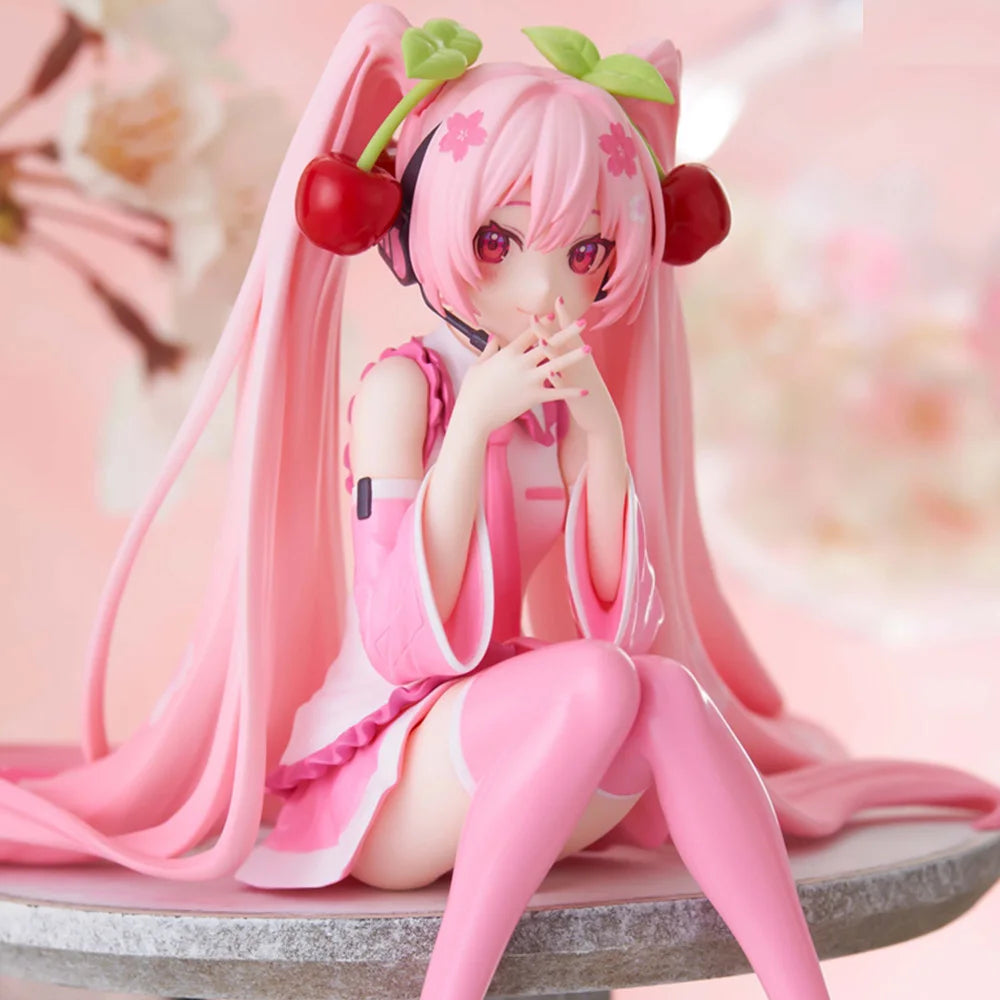 Hatsune Miku Pink Dress PVC Statue