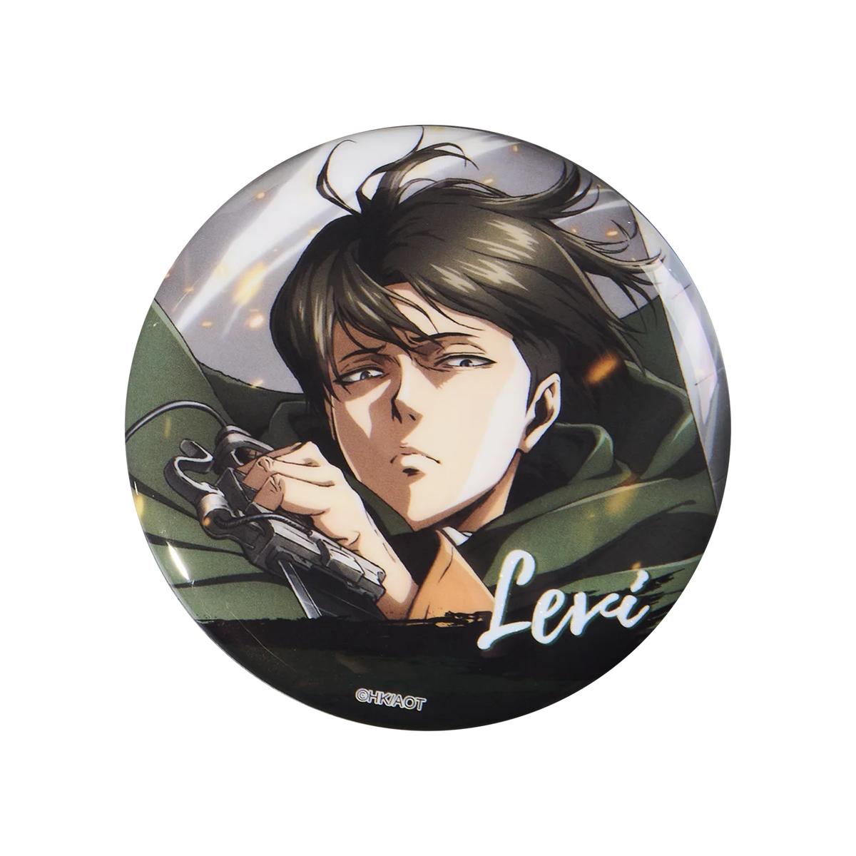 58mm Anime Attack on Titan Eren Jaeger Armin Arlert Erwin Smith Hange Zoe Cosplay COSTUME Badge Pin SPTE Tinplate Brooch﻿ Prop