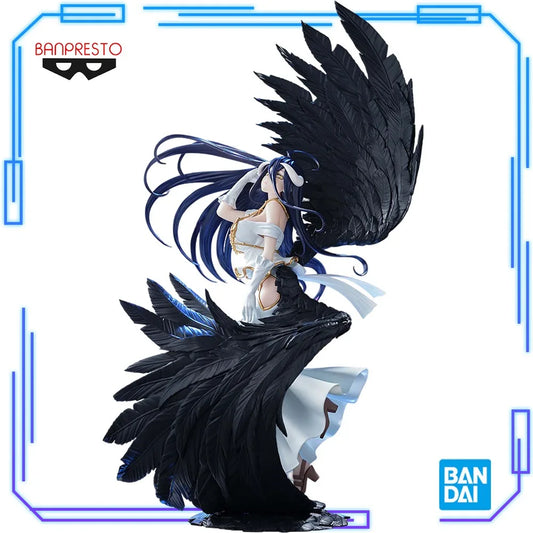 In Stock Bandai Original Genuine Banpresto Evolve Overlord Albedo Empress of Darkness 32cm Collections Model Toy Figures Gift