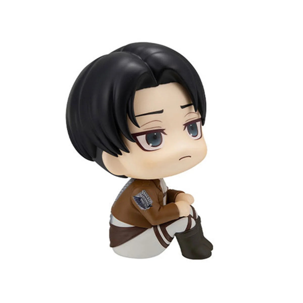 Attack on Titan Eren Jaeger Levi Ackerman Lookup Series Anime Action Figure Model Statue Desktop Ornament Collectible Small Gift Halloween Christmas Valentine's Day Gift Decoration