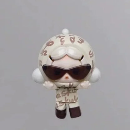 POP MART POP ATTACH SKULLPANDA Off Mode Series Mini Doll Mystery Box Genuine Blind Box Guess Toys Bag Ornament Figurines Home