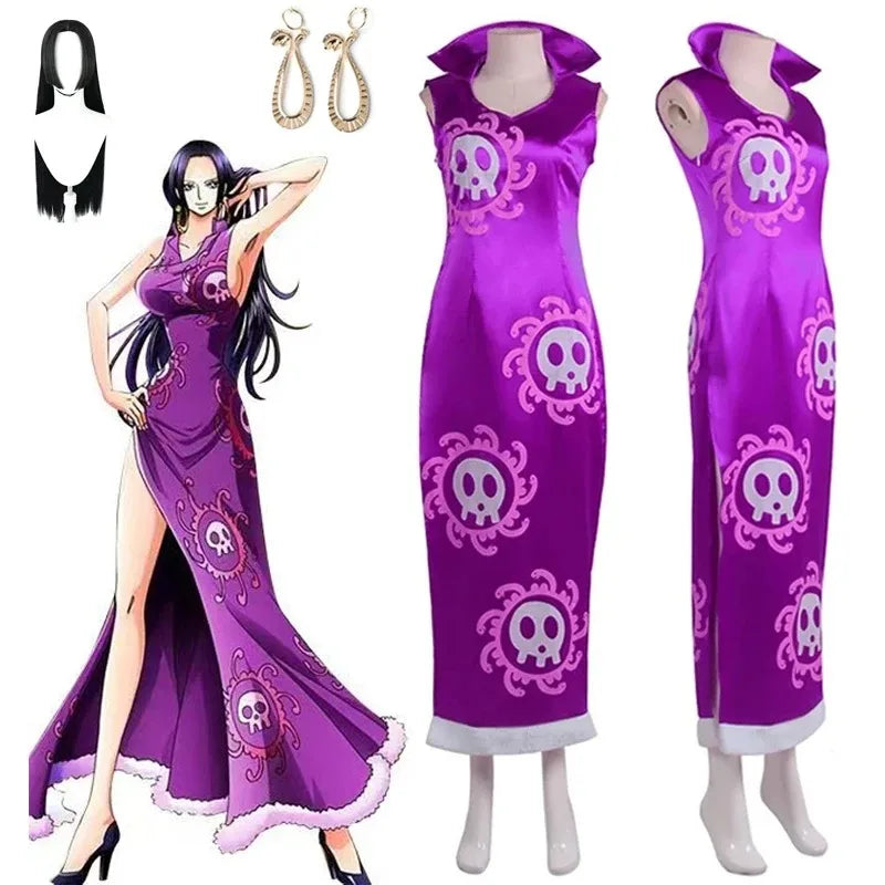 One Piece Boa Hancock Cosplay Costume