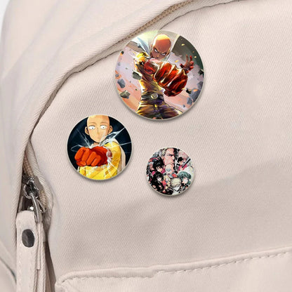 One Punch Man Saitama Lapel Pin