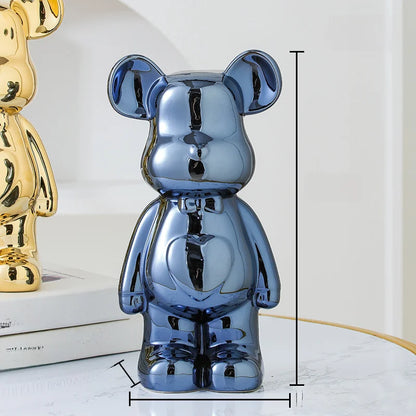 Bearbrick Teddy Bear Ceramic Statue