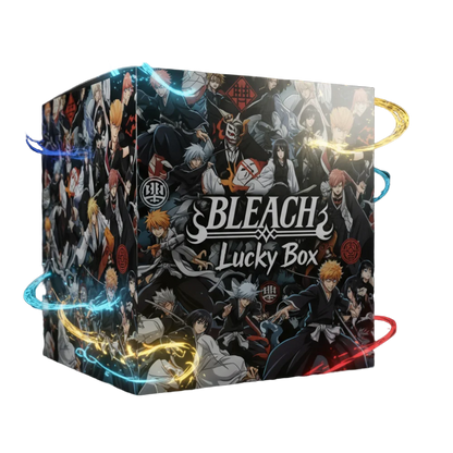 Bleach anime blind box mystery figure collection random character Ichigo Rukia Aizen Toshiro Byakuya collectible toy gift