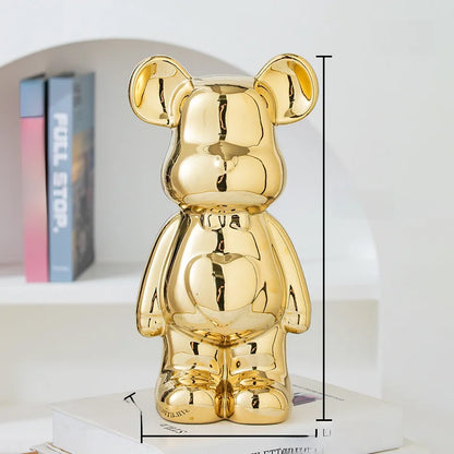 Bearbrick Teddy Bear Ceramic Statue