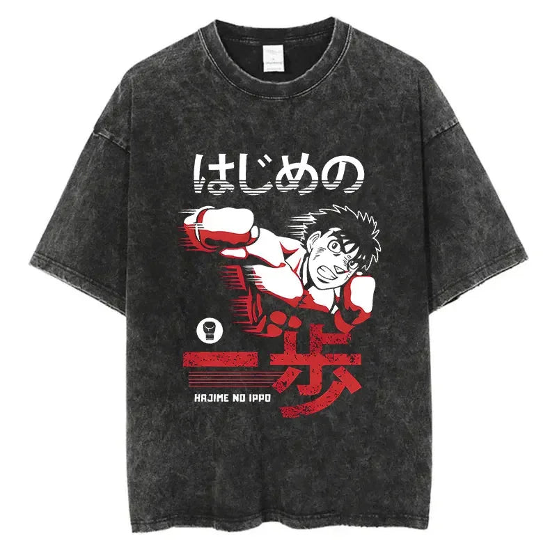 Hajime No Ippo Kamogawa Oversized T-Shirt