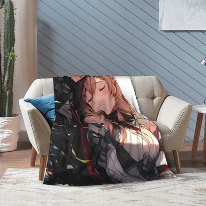 Sword Art Online Kirito Asuna Throw Blanket