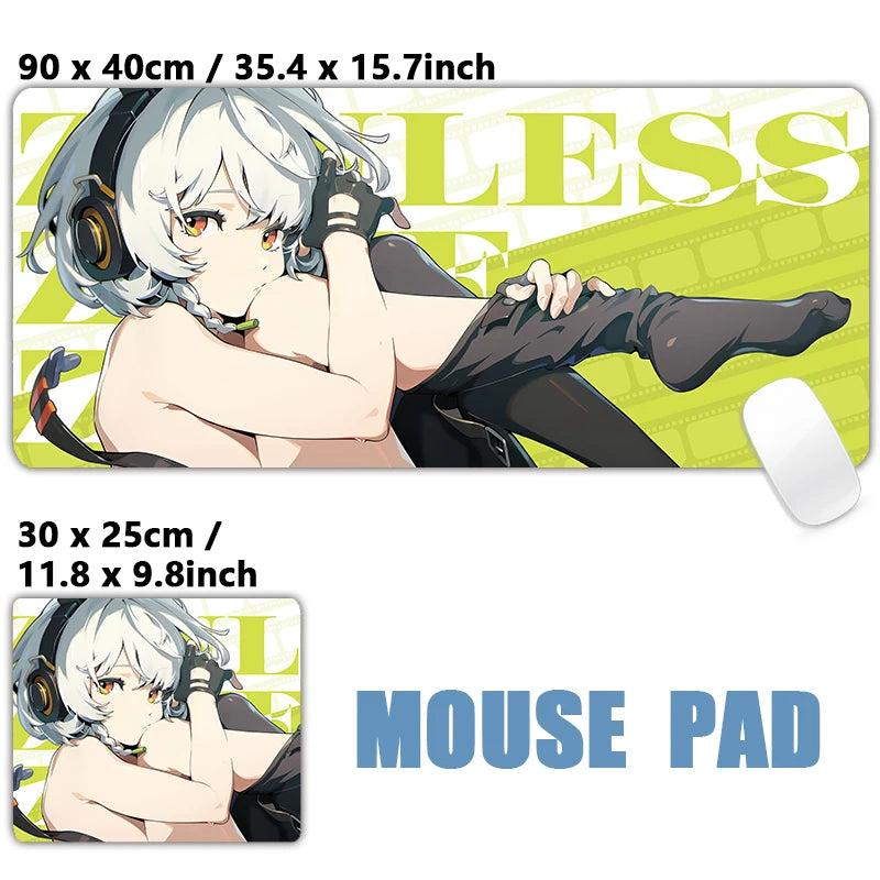 ZZZ Gaming Hoshimi Miyabi Ye Shunguang Remielle Sigrid Mouse Pad