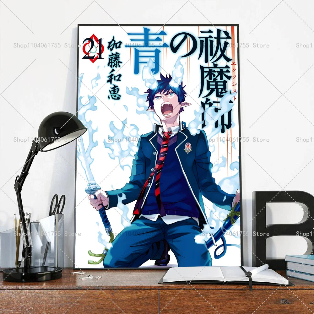 Blue Exorcist Wall Poster