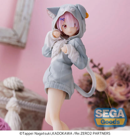 Re:Zero Emilia Cat Figure