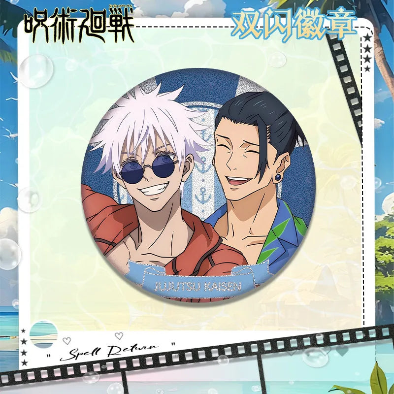 Jujutsu Kaisen Gojo Geto Badge